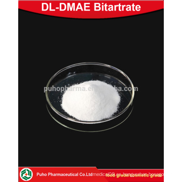 Pureza superior DL-DMAE Bitartrato en polvo grado cosmético / grado alimenticio